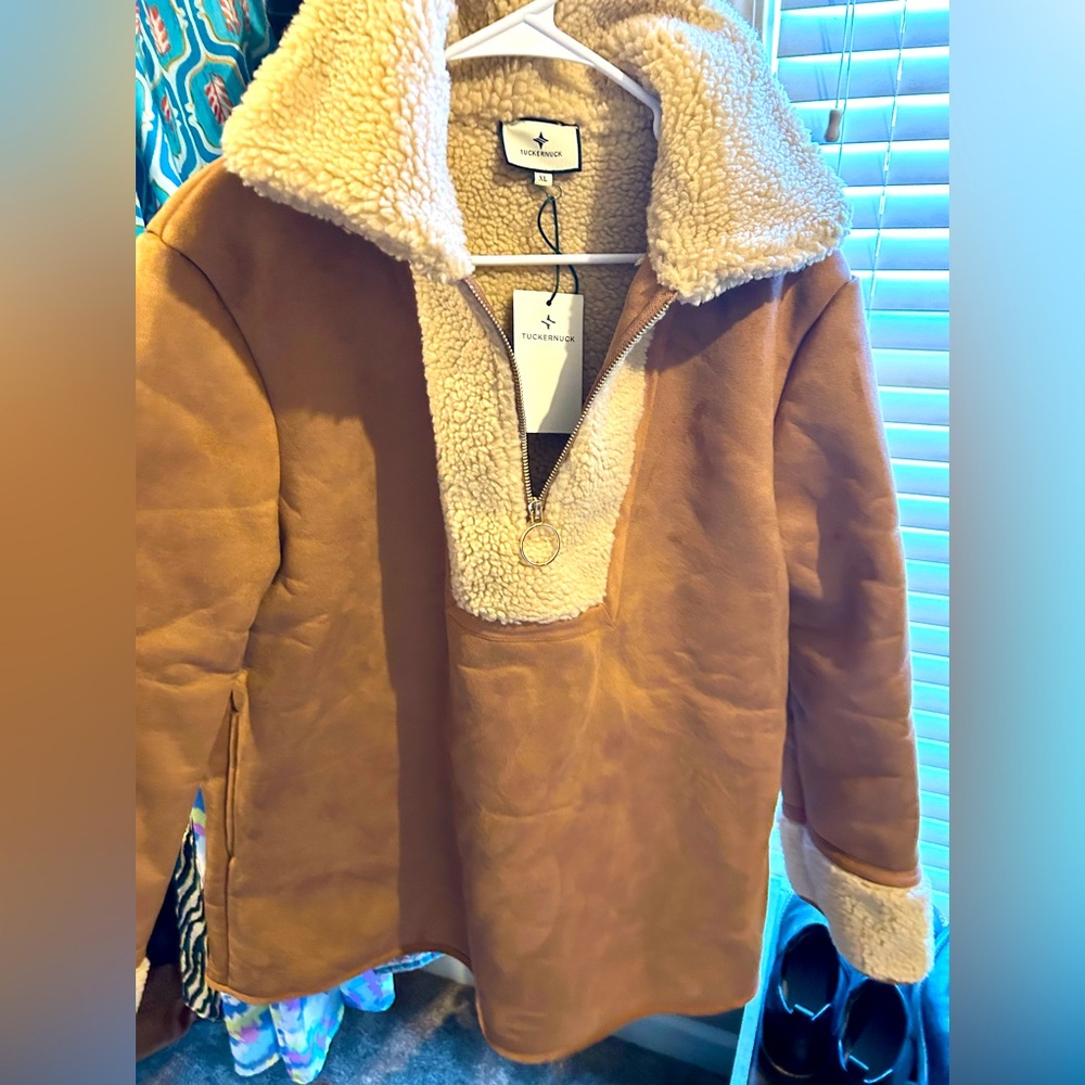 TUCKERNUCK XL STELLA SHEARLING JACKET